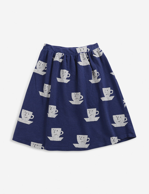 [BOBO CHOSES]  Cup Of Tea All Over jersey midi skirt
