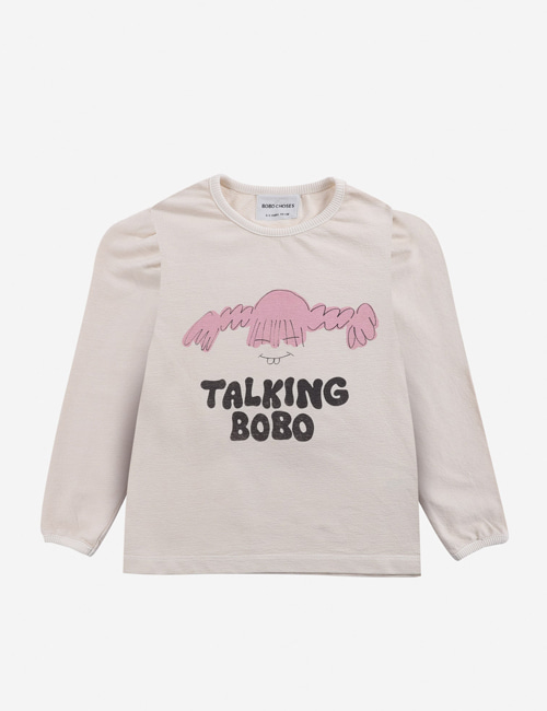 [BOBO CHOSES]  Girl Talk girl T-shirt