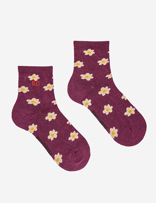 [BOBO CHOSES]Little Flower short socks [ 23-25]